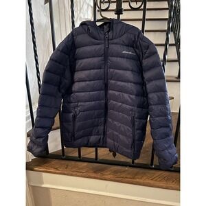 Kids Large Size 14 Eddie Bauer Kids Cirruslite Down Hooded Jacket